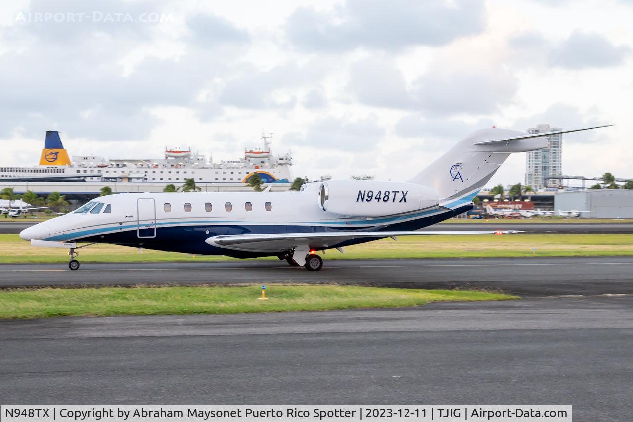 N948TX, 2001 Cessna 750 Citation X Citation X C/N 750-0149, New livery on aircraft