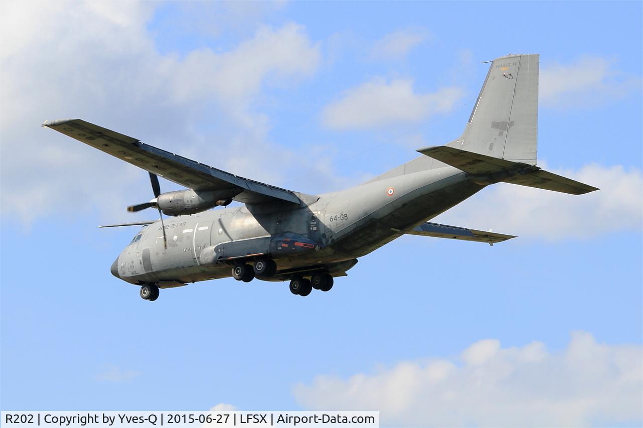 R202, Transall C-160R C/N 202, Transall C-160R, On final rwy 29, Luxeuil-Saint Sauveur Air Base 116 (LFSX)
