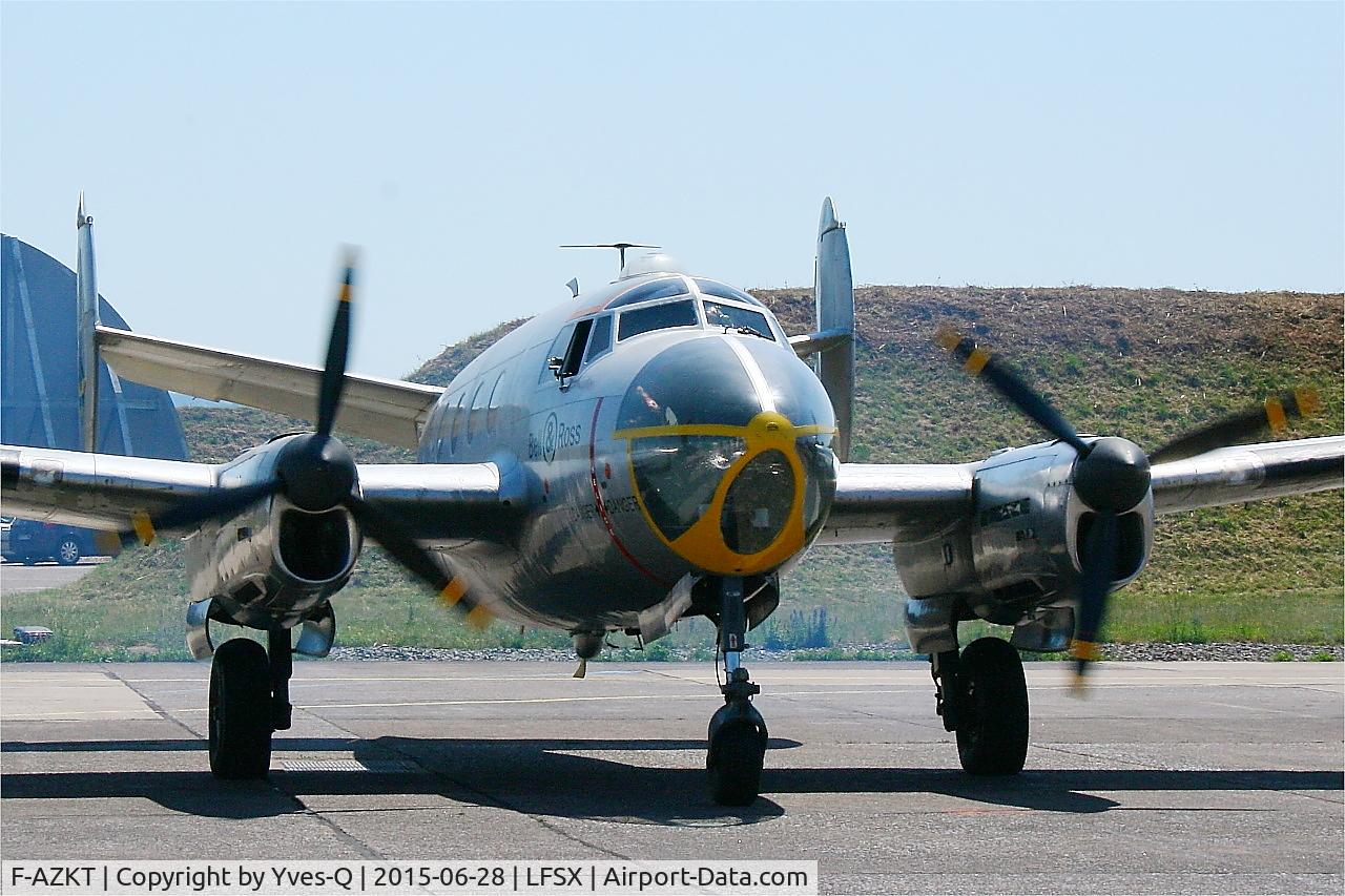 F-AZKT, 1954 Dassault MD-311 Flamant C/N 260, Dassault MD-311 Flamant, Flight line, Luxeuil-St Sauveur Air Base 116 (LFSX)