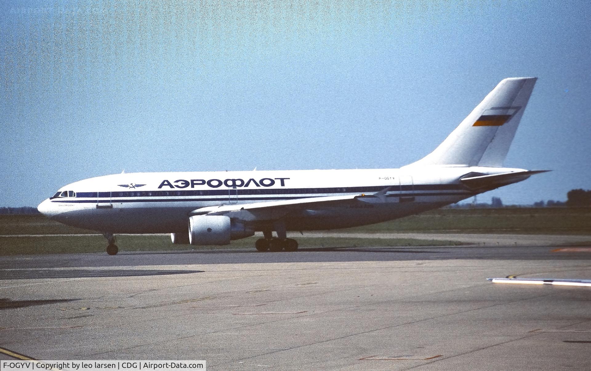 F-OGYV, 1993 Airbus A310-324 C/N 689, Paris CDG 16.5.2002