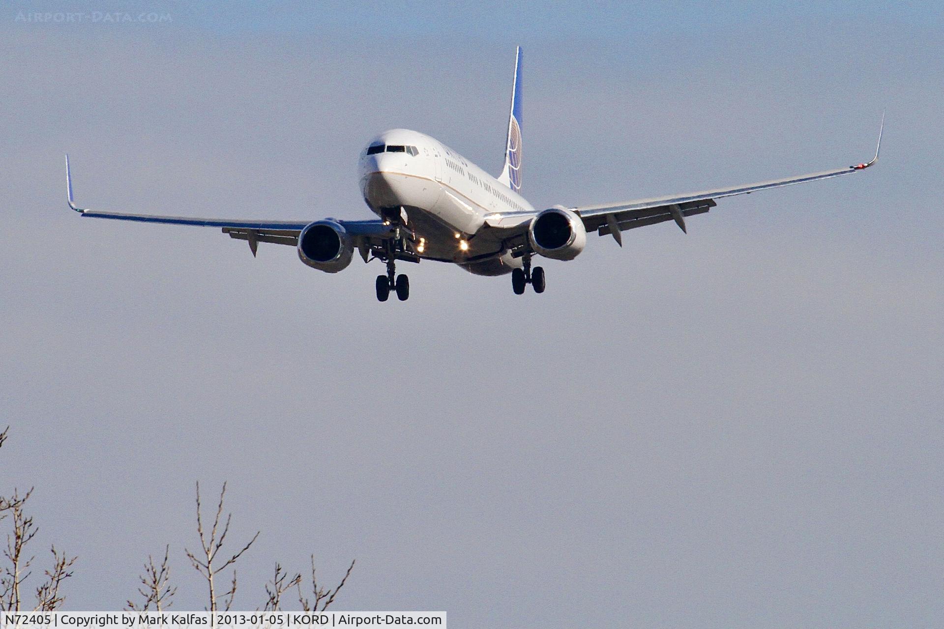 N72405, 2001 Boeing 737-924 C/N 30122, United Airlines B739 Boeing 737-924 N72405, on approach KORD