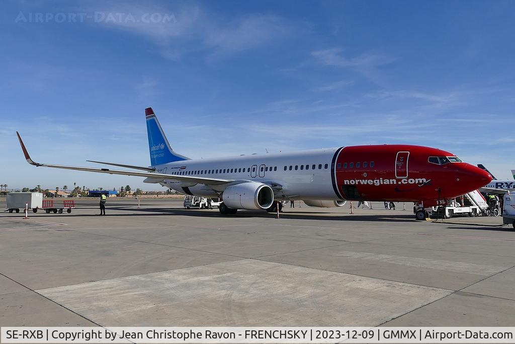 SE-RXB, 2010 Boeing 737-84P C/N 36781, Marrakesh (RAK)	Copenhagen (CPH)	D83407