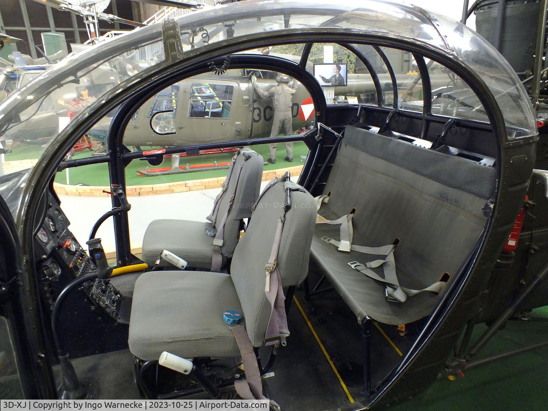 3D-XJ, Sud SE-3130 Alouette II C/N 1377, Sud Aviation SE.3130 Alouette II at the Militärluftfahrt-Museum (Museum of Austrian Military Aviation), Zeltweg #c