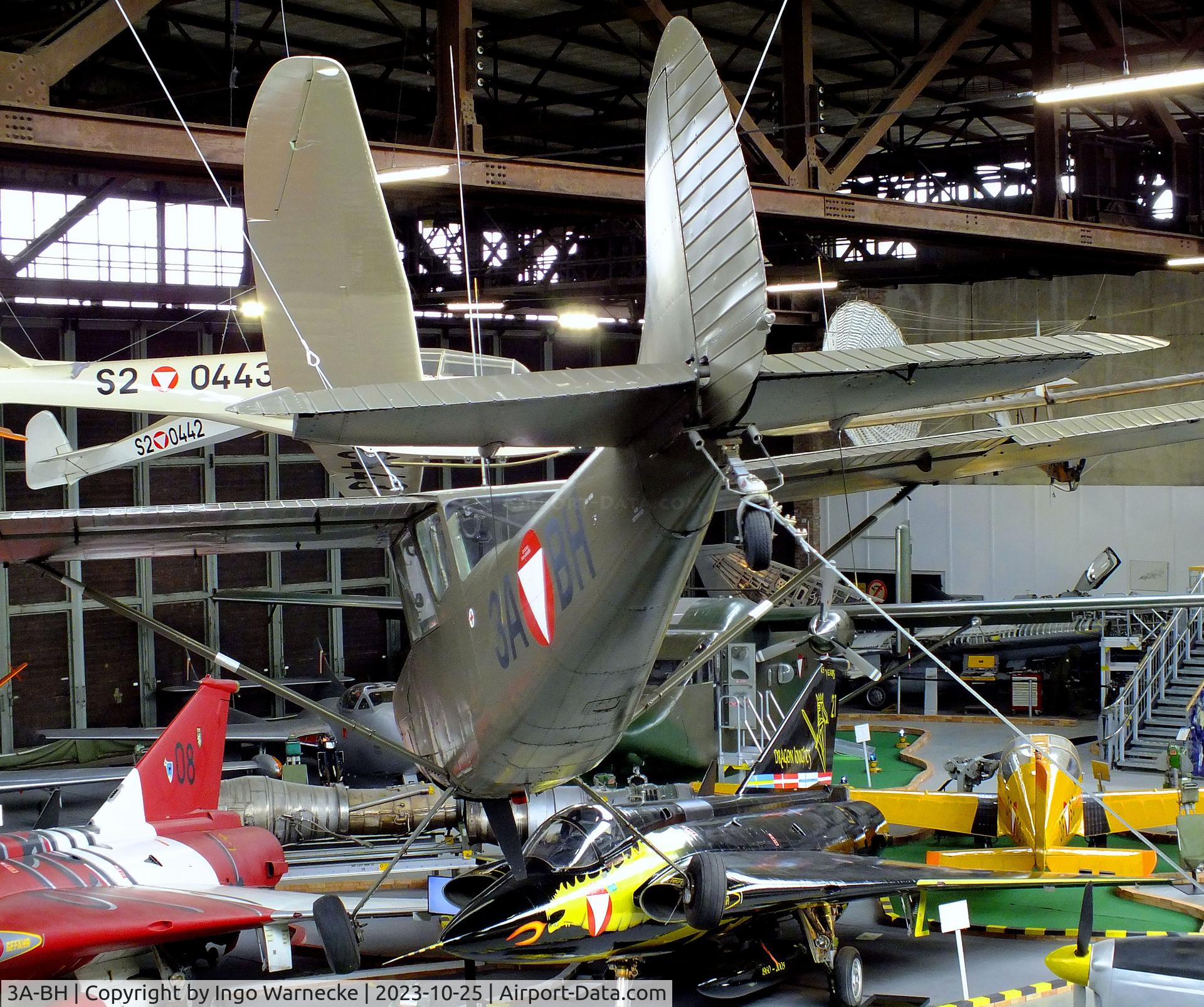 3A-BH, Cessna O-1E Bird Dog C/N 23935, Cessna O-1E Bird Dog at the Militärluftfahrt-Museum (Museum of Austrian Military Aviation), Zeltweg