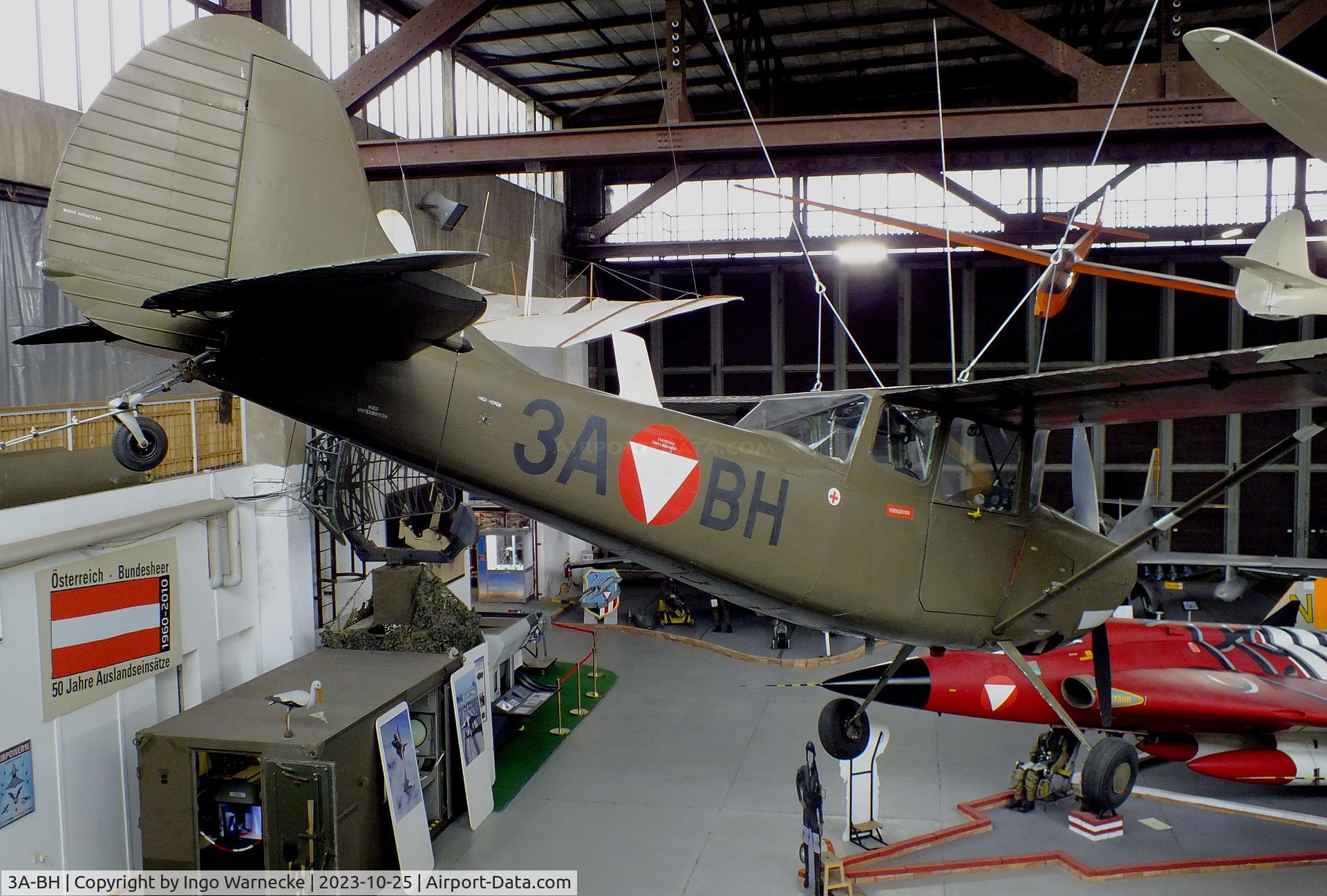 3A-BH, Cessna O-1E Bird Dog C/N 23935, Cessna O-1E Bird Dog at the Militärluftfahrt-Museum (Museum of Austrian Military Aviation), Zeltweg