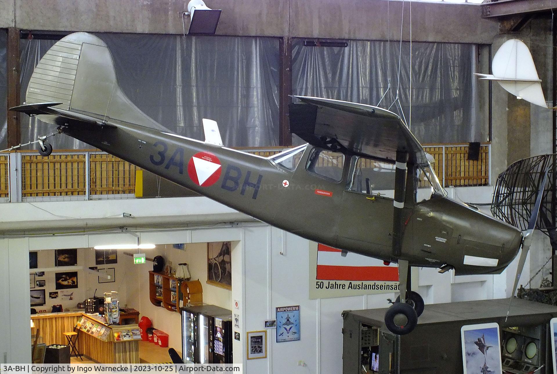 3A-BH, Cessna O-1E Bird Dog C/N 23935, Cessna O-1E Bird Dog at the Militärluftfahrt-Museum (Museum of Austrian Military Aviation), Zeltweg