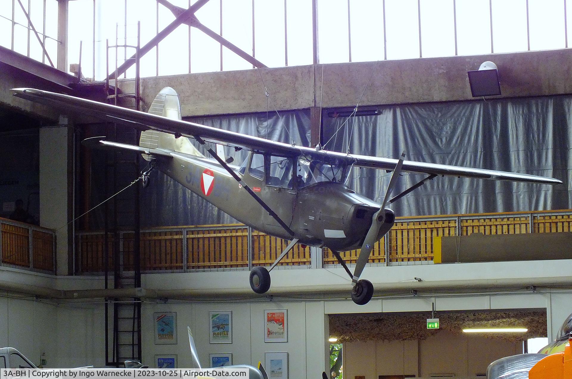 3A-BH, Cessna O-1E Bird Dog C/N 23935, Cessna O-1E Bird Dog at the Militärluftfahrt-Museum (Museum of Austrian Military Aviation), Zeltweg