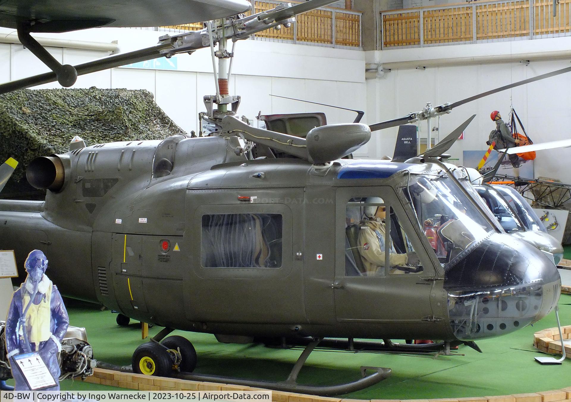 4D-BW, Agusta AB-204B C/N 3202, Agusta AB-204B (Bell 204) at the Militärluftfahrt-Museum (Museum of Austrian Military Aviation), Zeltweg