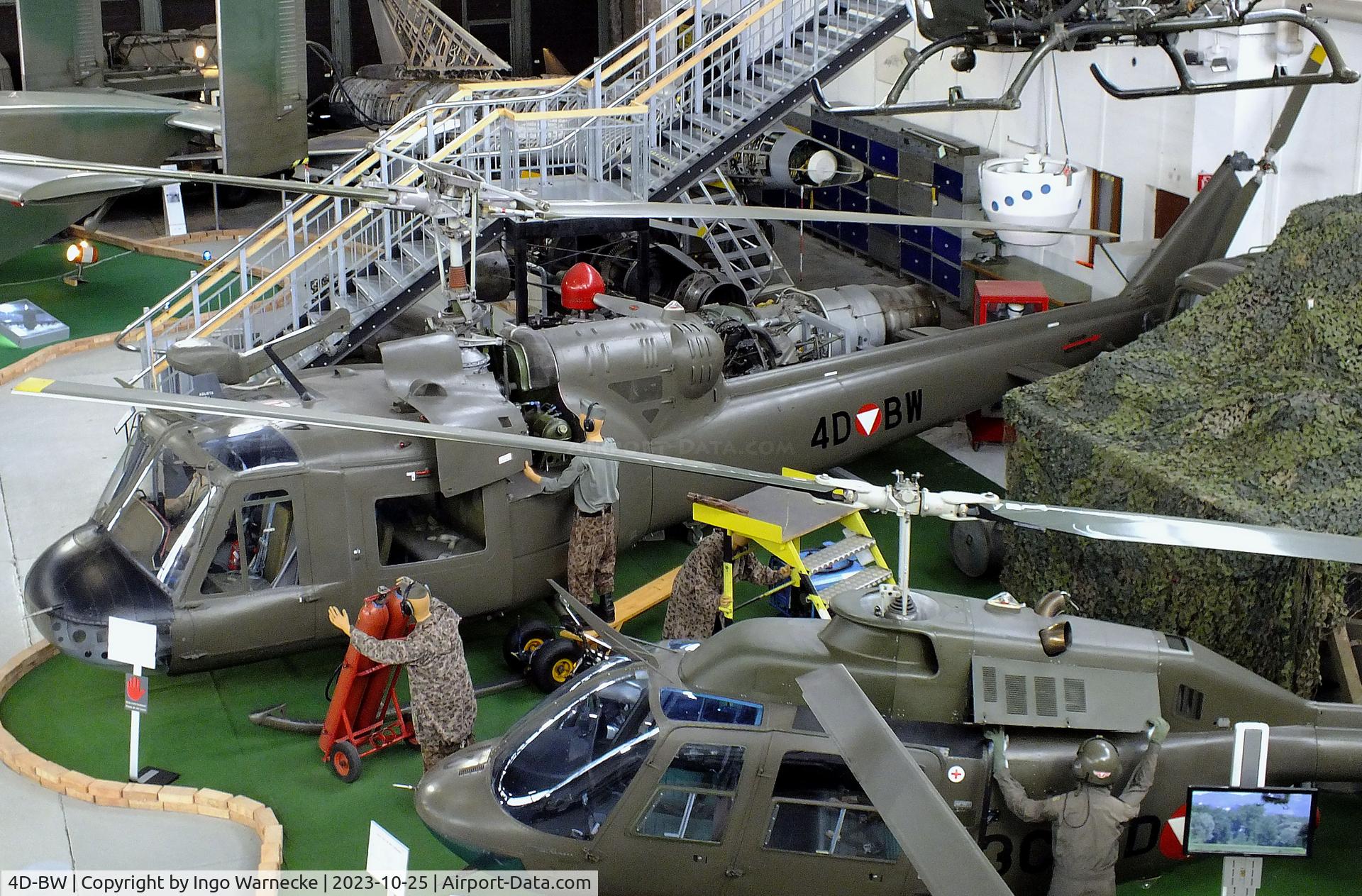 4D-BW, Agusta AB-204B C/N 3202, Agusta AB-204B (Bell 204) at the Militärluftfahrt-Museum (Museum of Austrian Military Aviation), Zeltweg