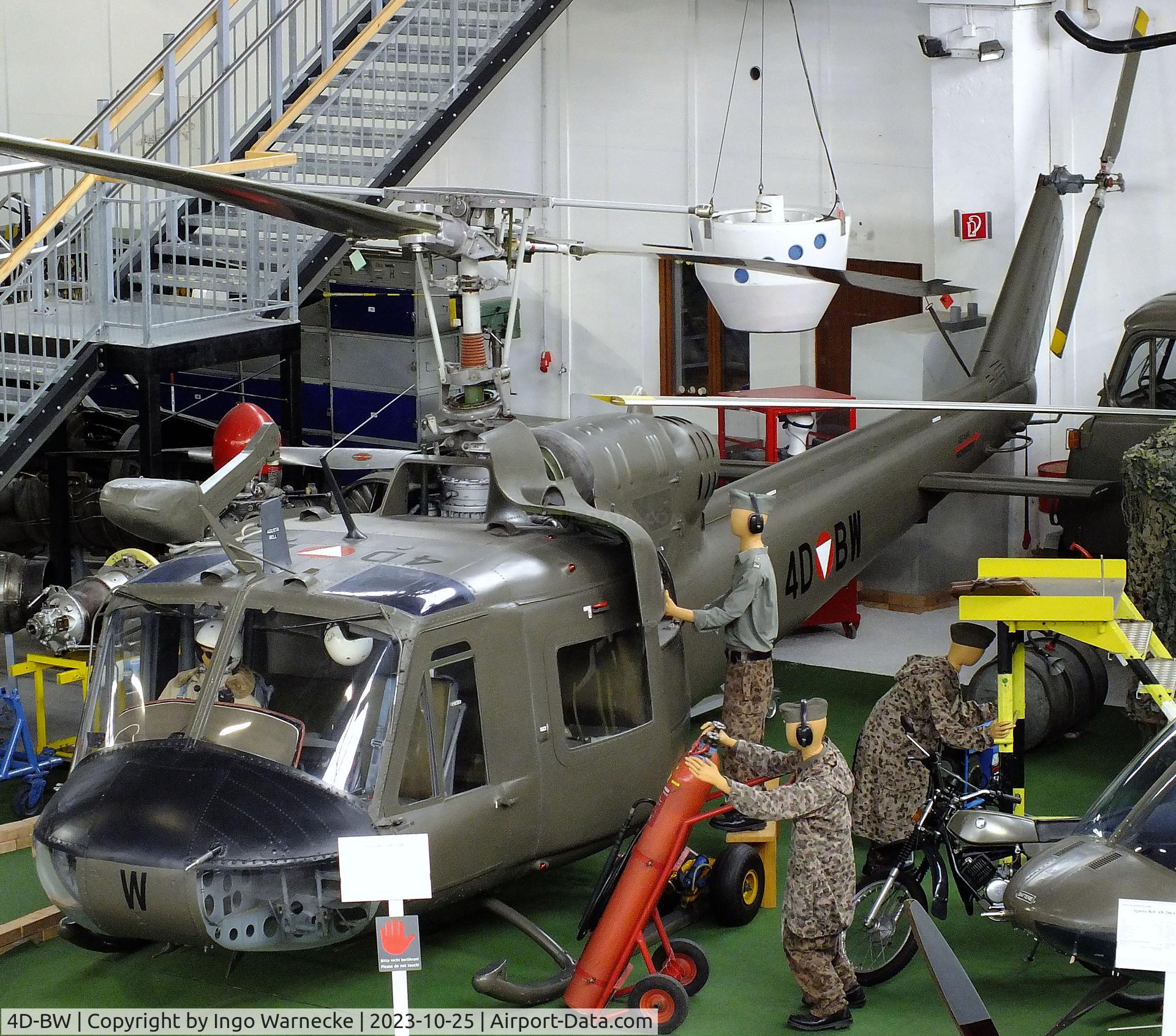 4D-BW, Agusta AB-204B C/N 3202, Agusta AB-204B (Bell 204) at the Militärluftfahrt-Museum (Museum of Austrian Military Aviation), Zeltweg
