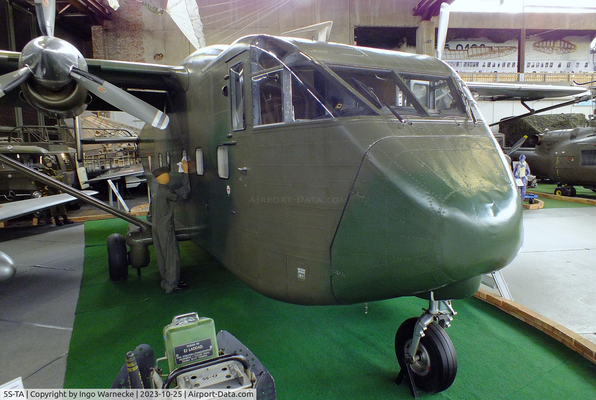 5S-TA, Short SC-7 Skyvan 3M-400 C/N SH.1855, Short SC-7 Skyvan 3M-400 at the Militärluftfahrt-Museum (Museum of Austrian Military Aviation), Zeltweg