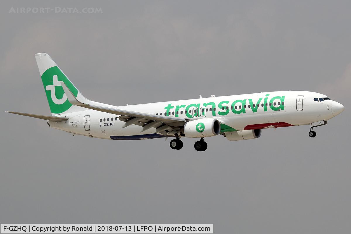 F-GZHQ, 2015 Boeing 737-8K2 C/N 44567, at orly