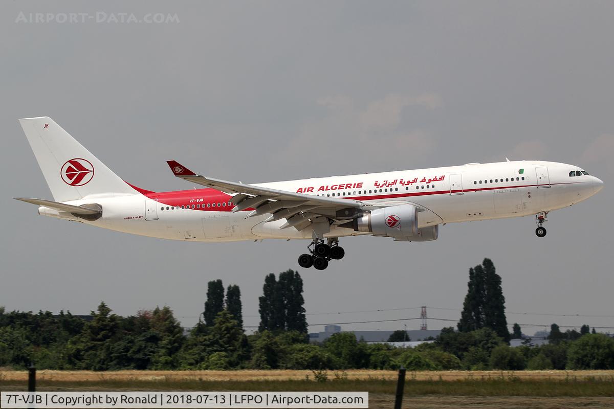 7T-VJB, 2015 Airbus A330-202 C/N 1630, at orly