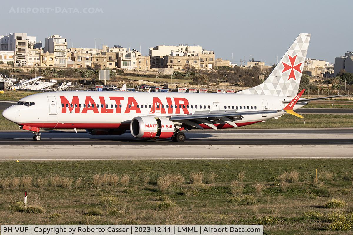 9H-VUF, 2021 Boeing 737-8-200 MAX C/N 65082, Runway 31