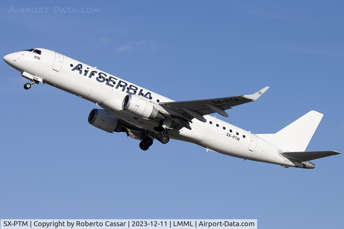 SX-PTM, 2008 Embraer 190SR (ERJ-190-100SR) C/N 19000163, Runway 31