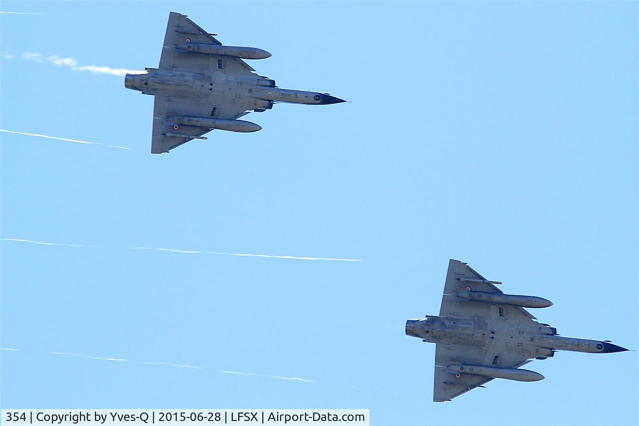 354, Dassault Mirage 2000N C/N 319, Dassault Mirage 2000N (125-BJ), On display, Luxeuil-St Sauveur Air Base 116 (LFSX)