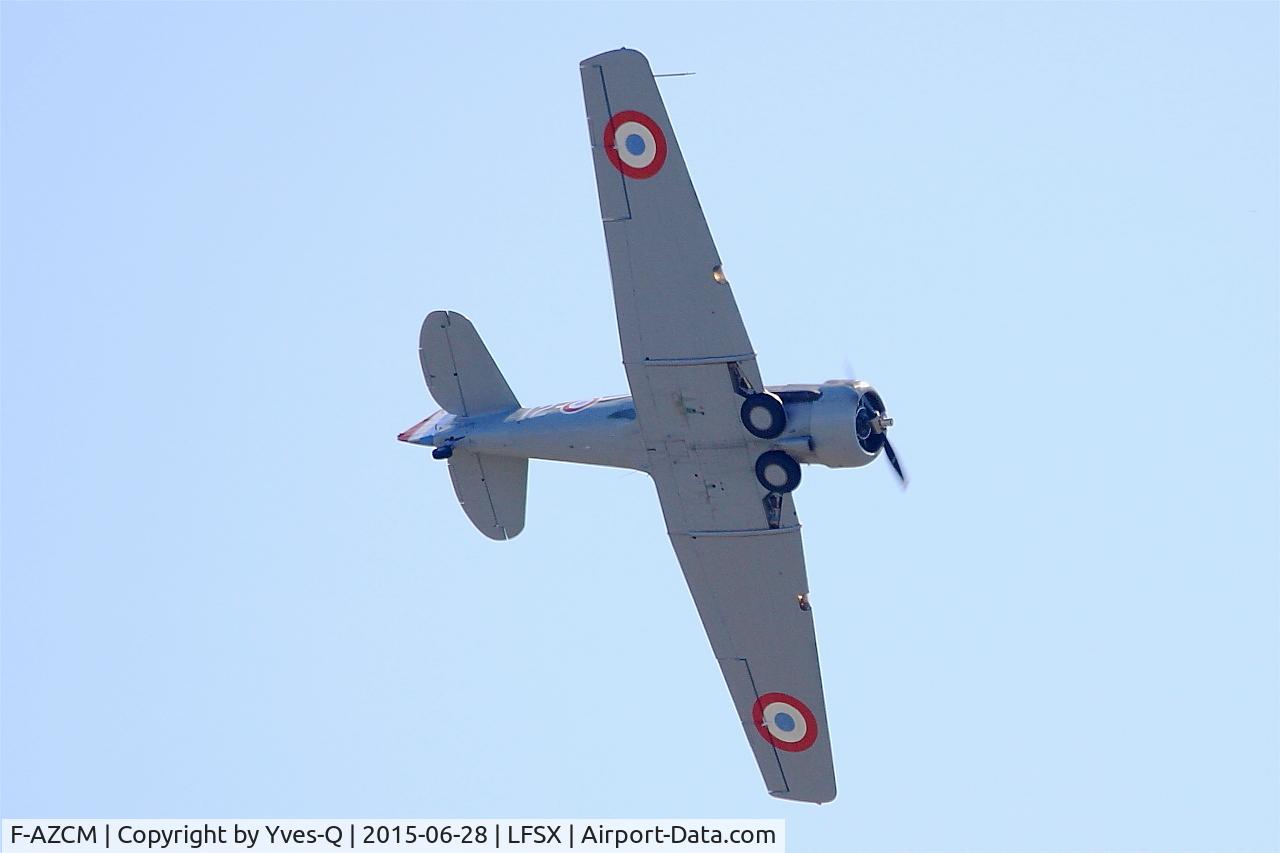 F-AZCM, 1951 North American T-6G Texan C/N 182-179, North American T-6G Texan, On display, Luxeuil-Saint Sauveur Air Base 116 (LFSX)