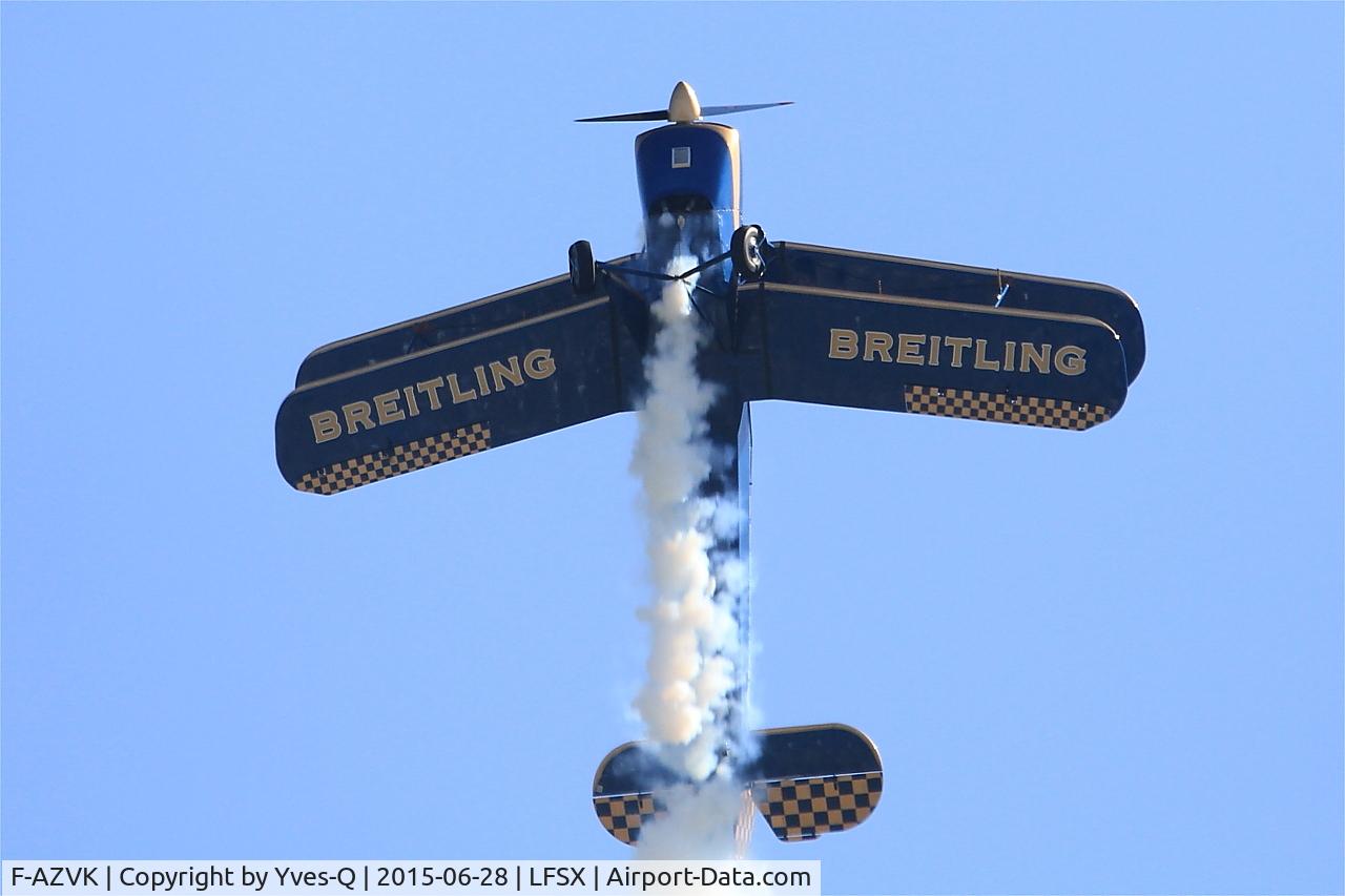 F-AZVK, 1935 Bucker Bu-131 Jungmann C/N 27, Bücker Bu 131B Jungmann, On display, Luxeuil-St Sauveur Air Base 116 (LFSX)