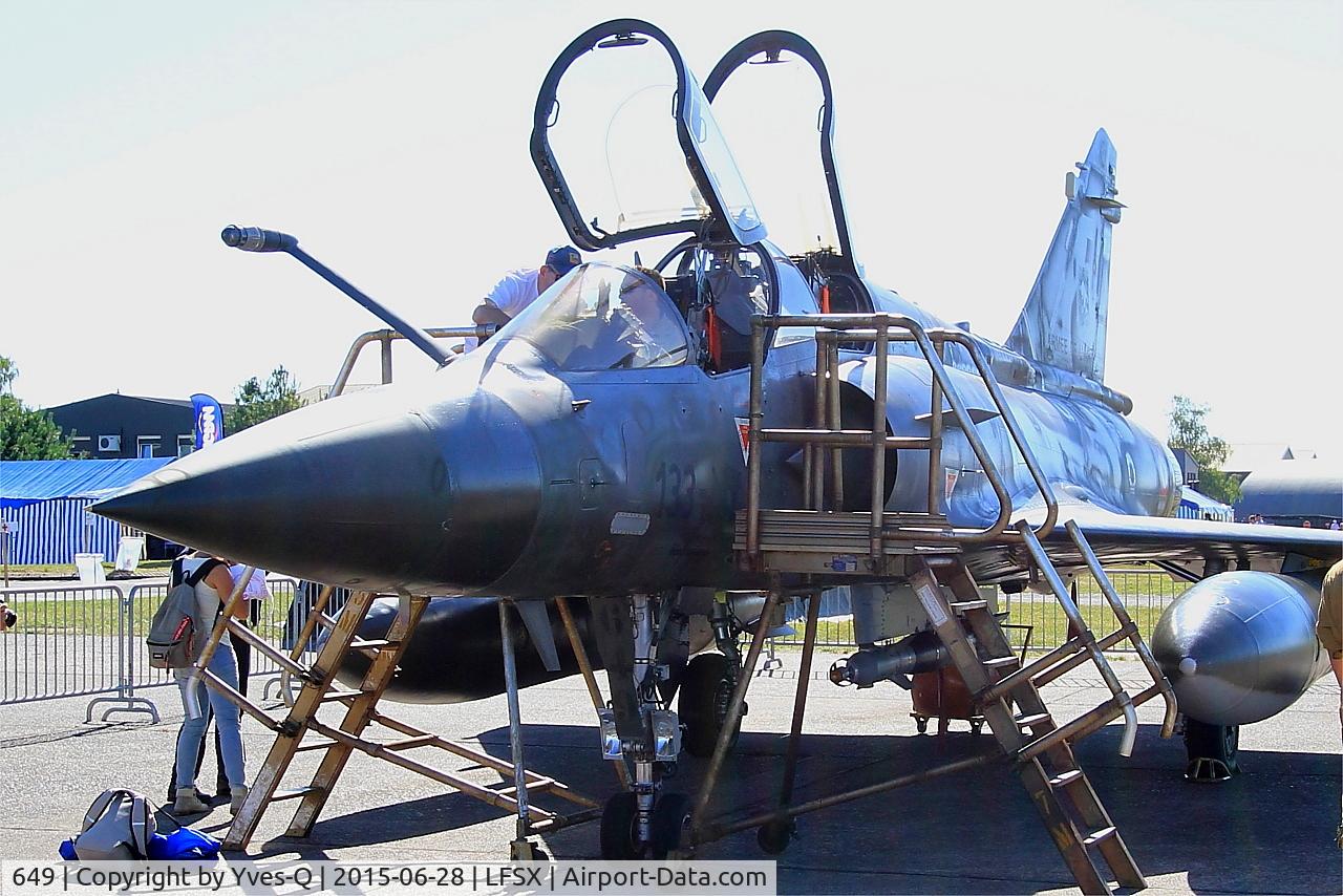 649, Dassault Mirage 2000D C/N 465, Dassault Mirage 2000D (133-XY), Static display, Luxeuil-St Sauveur Air Base 116 (LFSX)