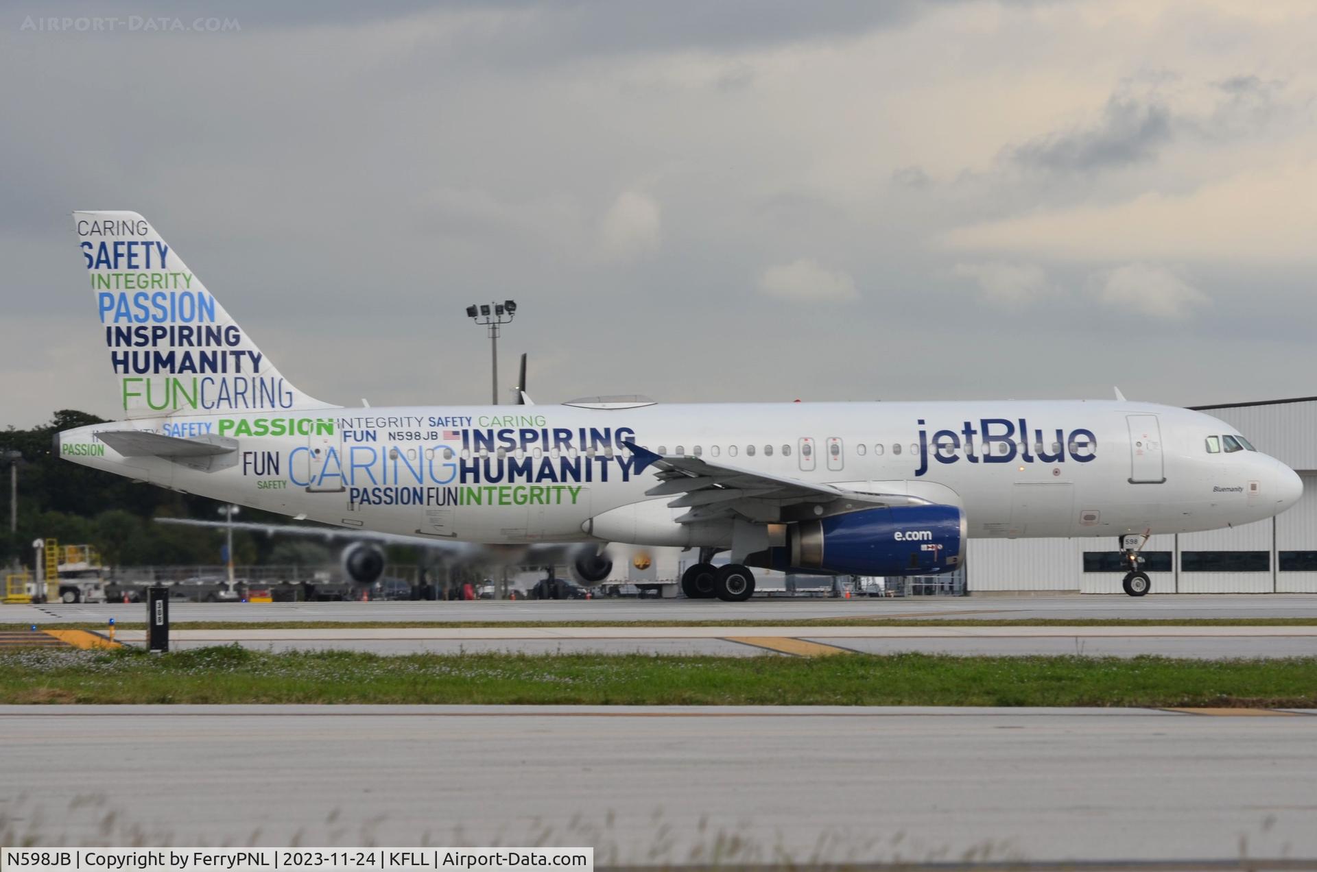 N598JB, 2004 Airbus A320-232 C/N 2314, Get inspired by JetBlue A320