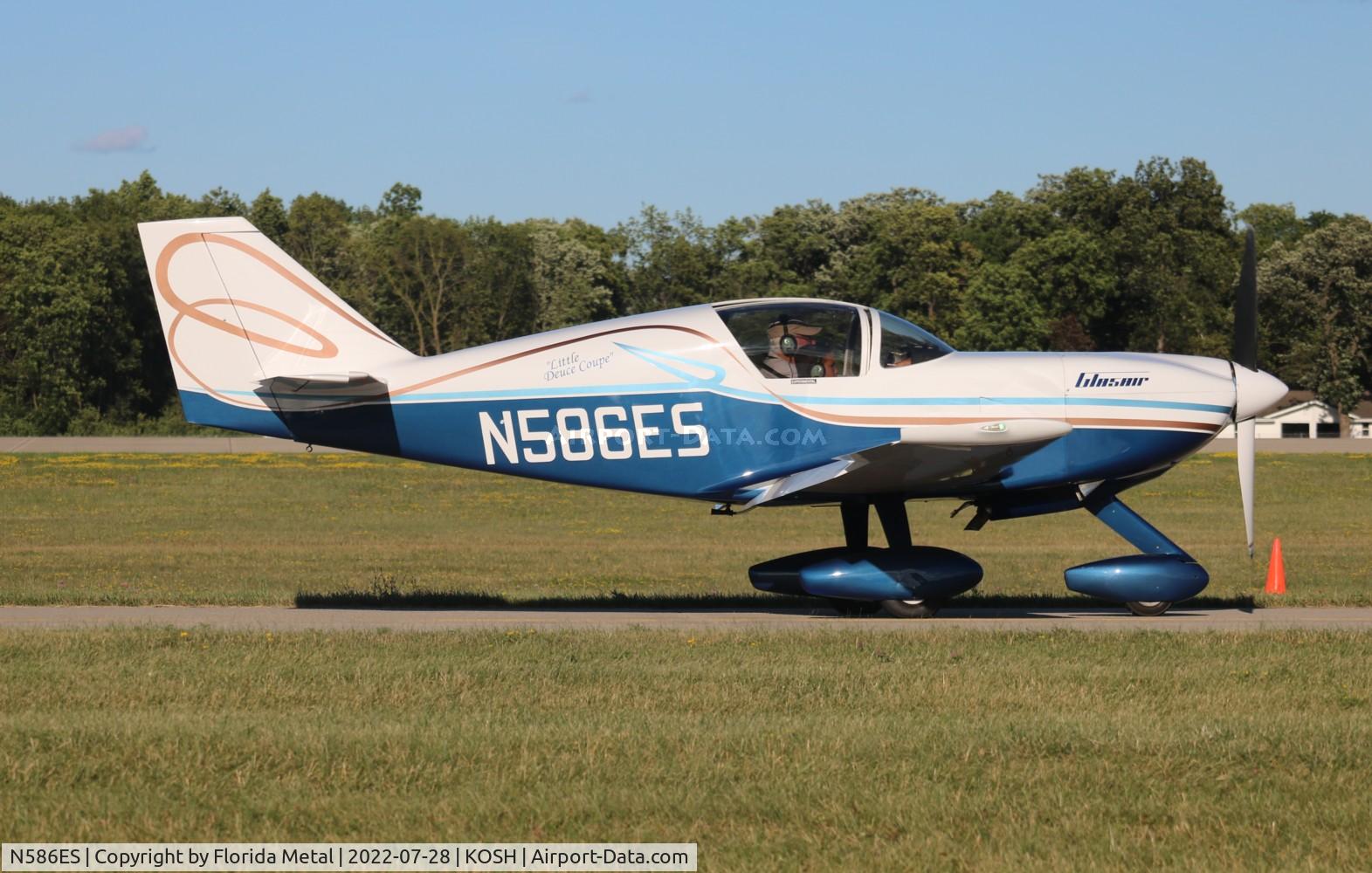 N586ES, 1989 Stoddard-Hamilton Glasair C/N 684, Glasair 1 zx