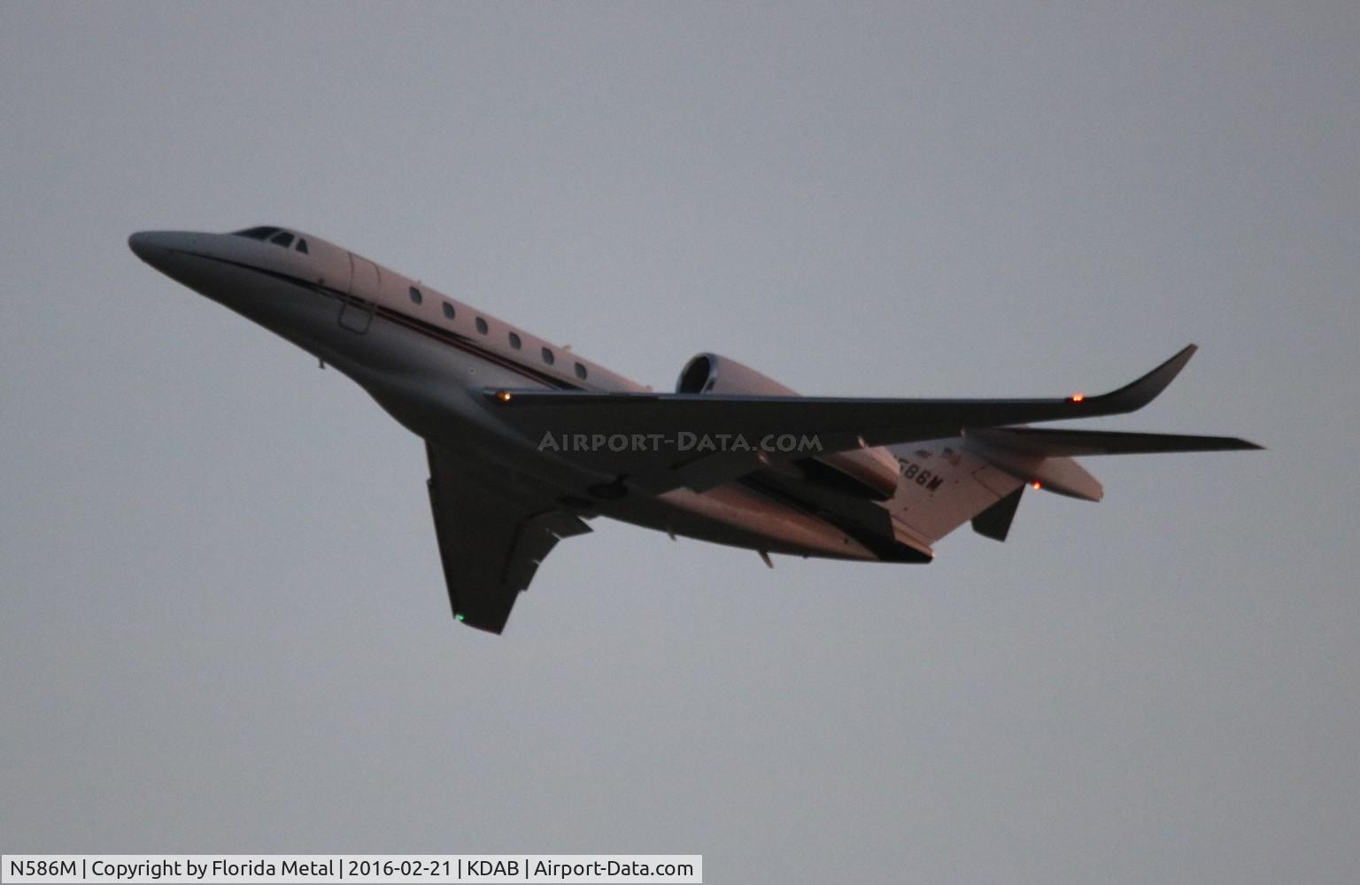 N586M, 2014 Cessna 750 + Citation X C/N 750-0506, NASCAR Mendard zx