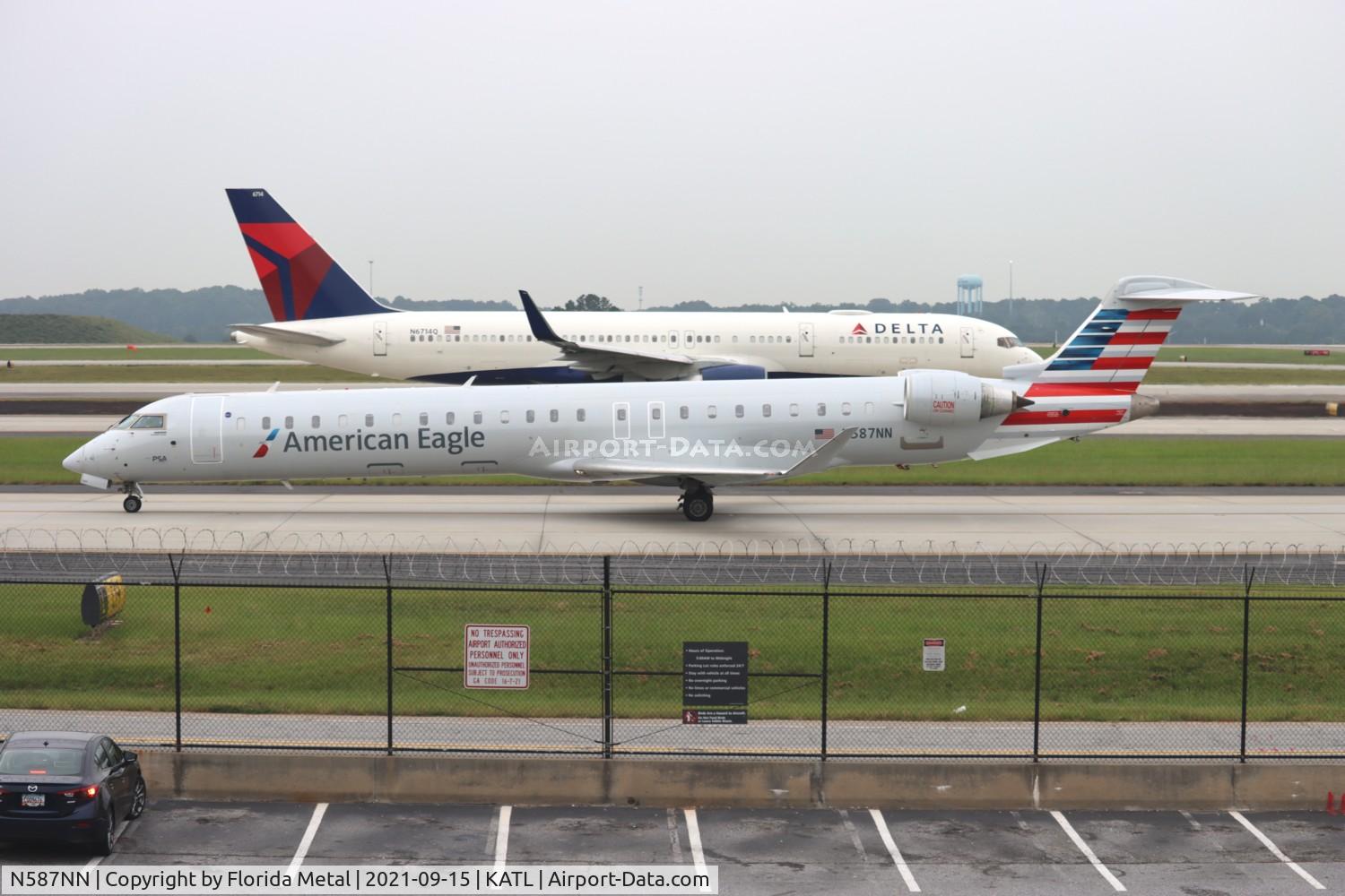 N587NN, 2016 Bombardier CRJ-900 C/N 15390, PSA/AE CRJ9 zx CLT-ATL