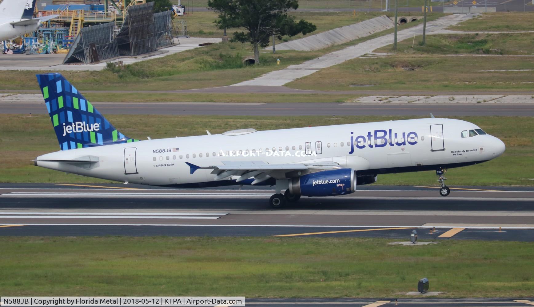 N588JB, 2004 Airbus A320-232 C/N 2201, JBU A320 zx