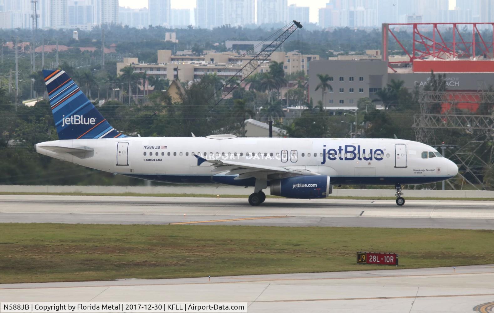 N588JB, 2004 Airbus A320-232 C/N 2201, JBU A320 zx