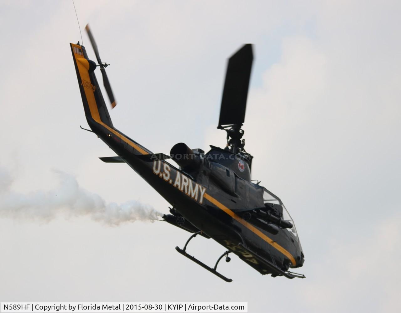 N589HF, 1967 Bell AH-1F Cobra C/N 20253, AH-1 zx