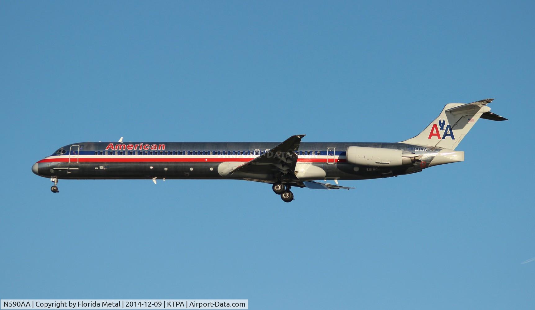 N590AA, 1991 McDonnell Douglas MD-83 (DC-9-83) C/N 53253, AAL MD-83 zx KORD-TPA