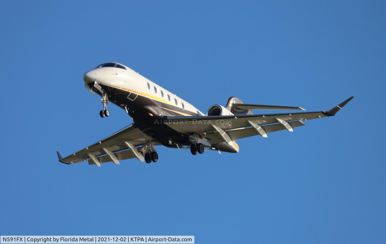 N591FX, 2019 Bombardier Challenger 350 C/N 20764, Challenger 350 zx