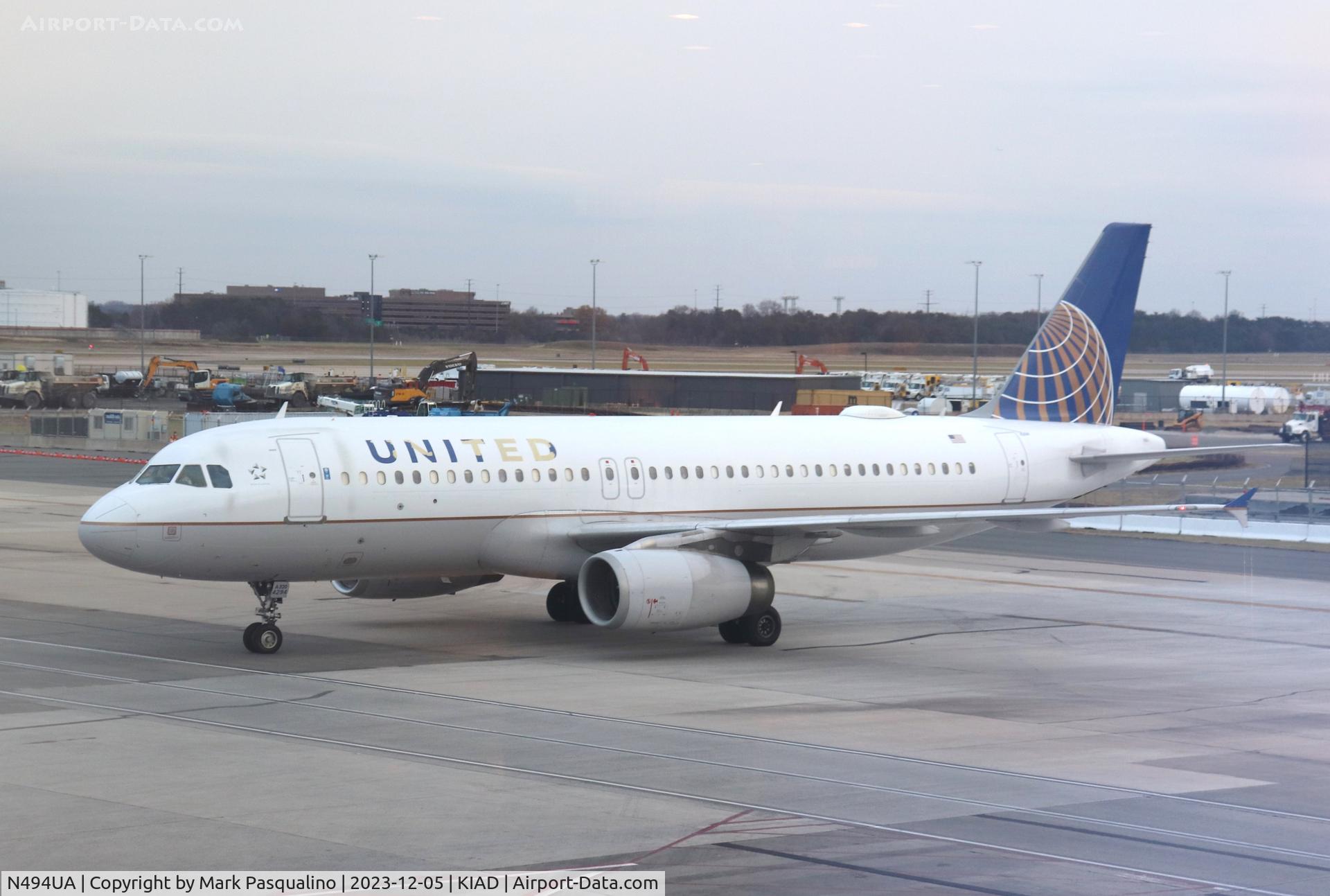 N494UA, 2002 Airbus A320-232 C/N 1840, Airbus A320-232