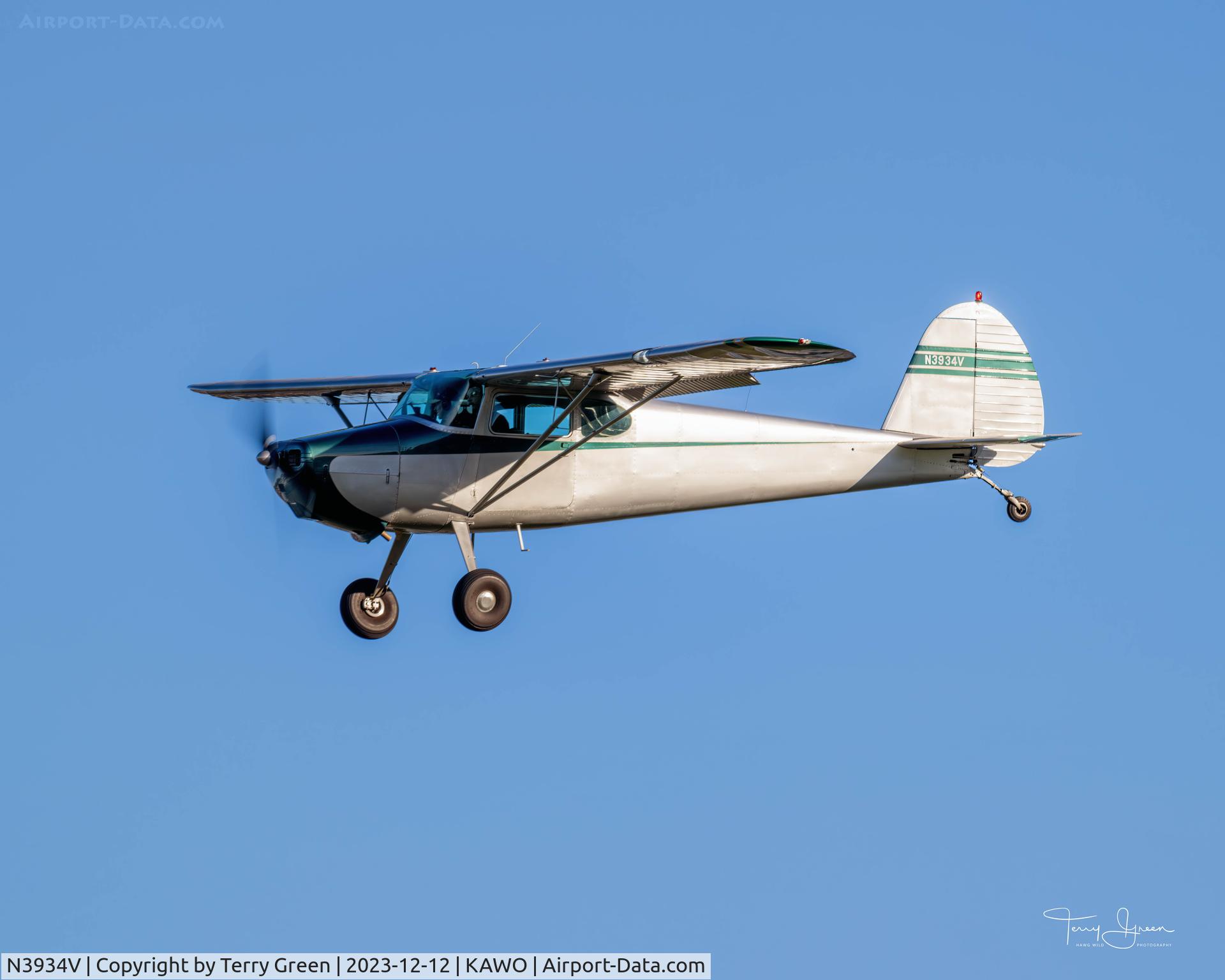 N3934V, 1948 Cessna 170 C/N 18253, KAWO