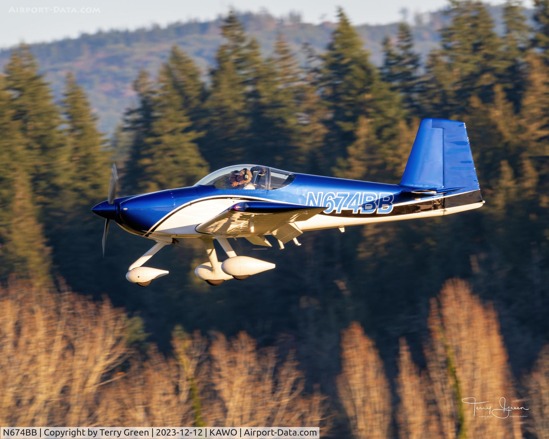 N674BB, 2023 VANS RV-7A C/N 74498, KAWO