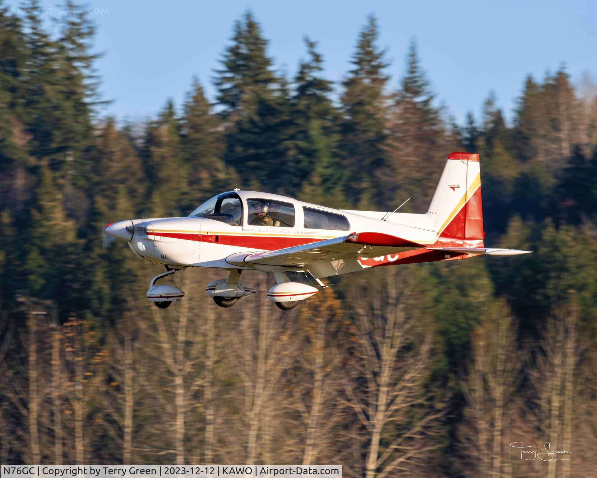 N76GC, 1976 Grumman American AA-5A Cheetah C/N AA5A-0107, KAWO