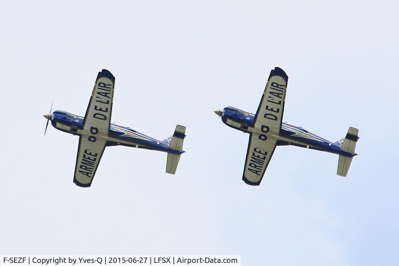 F-SEZF, Socata TB-30 Epsilon C/N 141, Socata TB-30 Epsilon, French Air Force aerobatic team, Luxeuil-Saint Sauveur Air Base 116 (LFSX)