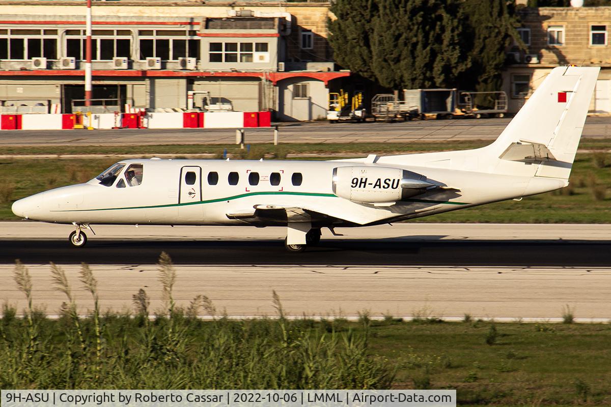 9H-ASU, Cessna 550 Citation II C/N S550-0028, Runway 31