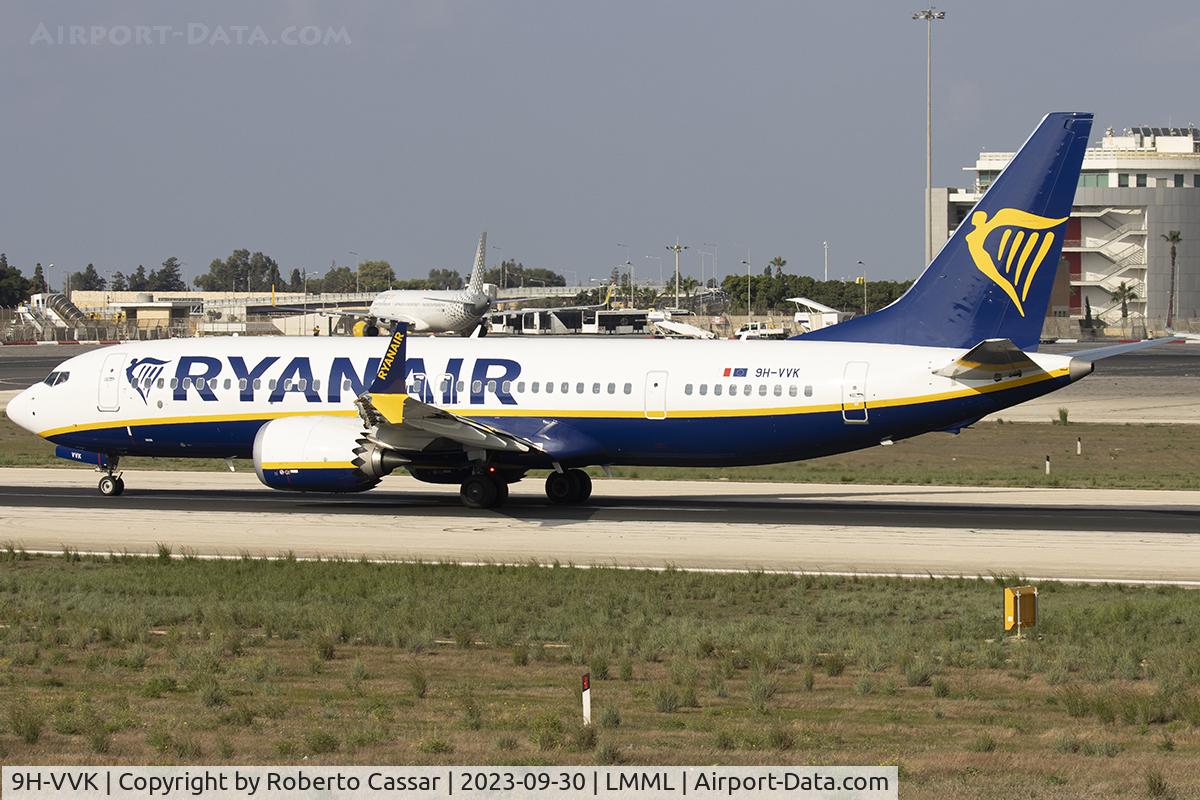 9H-VVK, 2023 Boeing 737-8-200 MAX C/N 62363, Runway 31