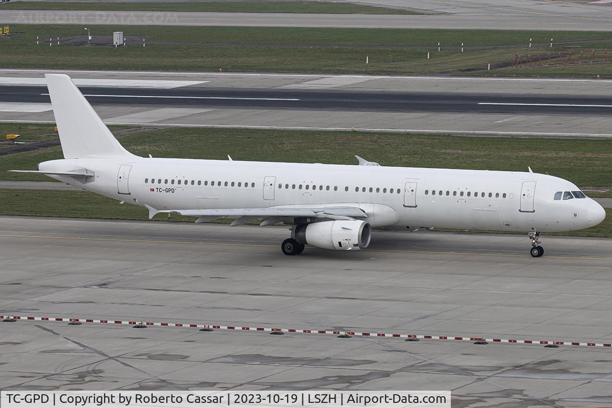 TC-GPD, Airbus A321-231 C/N 03322, Zurich Kloten