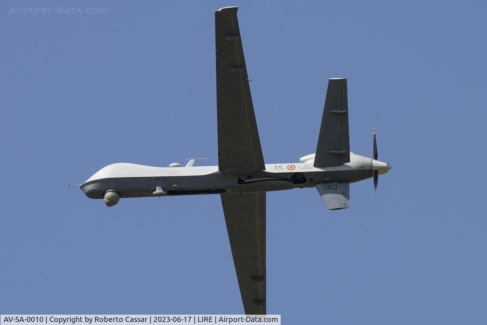 AV-SA-0010, GAAS MQ-9 Reaper C/N 0000, Manifestazione Aerea del Centenario del Aeronautica Militare