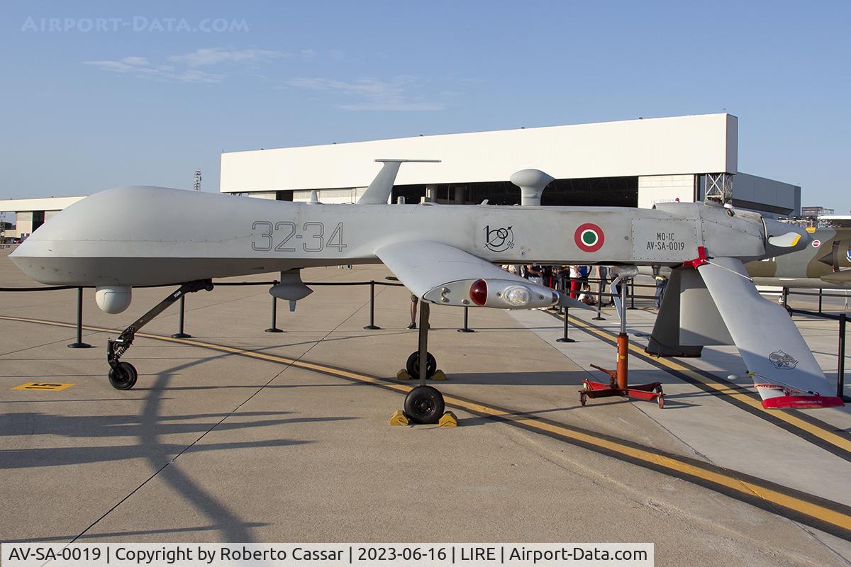 AV-SA-0019, GAAS MQ-1 Predator C/N 0000, Manifestazione Aerea del Centenario del Aeronautica Militare