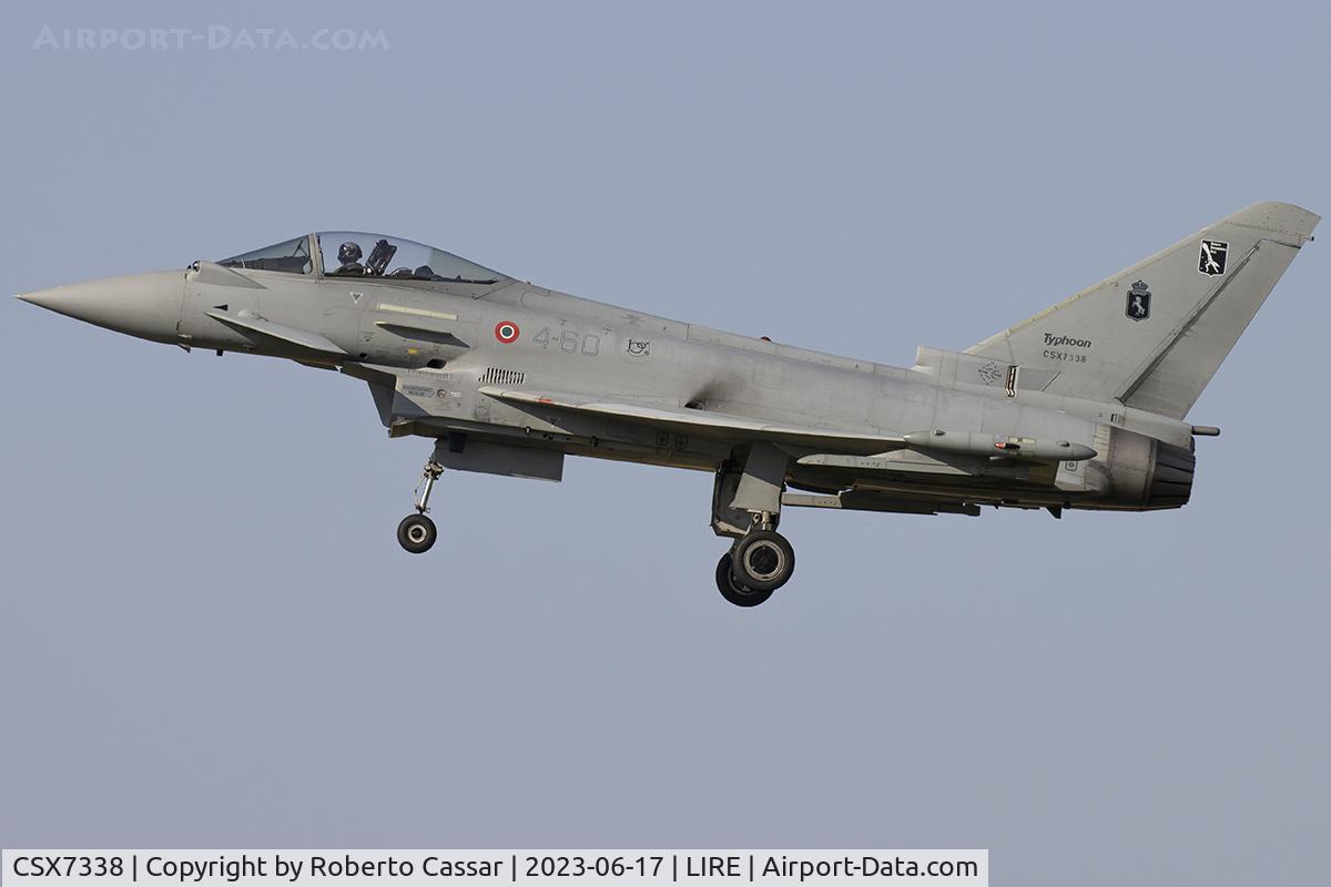CSX7338, Eurofighter EF-2000 C/N IS064, Manifestazione Aerea del Centenario del Aeronautica Militare