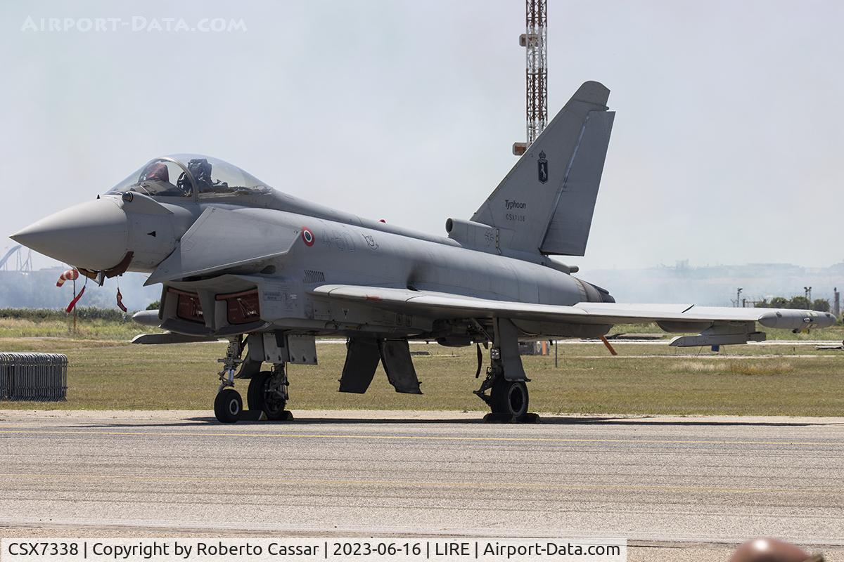 CSX7338, Eurofighter EF-2000 C/N IS064, Manifestazione Aerea del Centenario del Aeronautica Militare