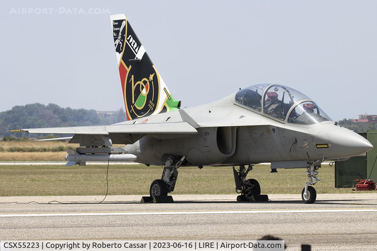 CSX55223, Alenia Aermacchi T-346A C/N 7100/B0018/0068, Manifestazione Aerea del Centenario del Aeronautica Militare