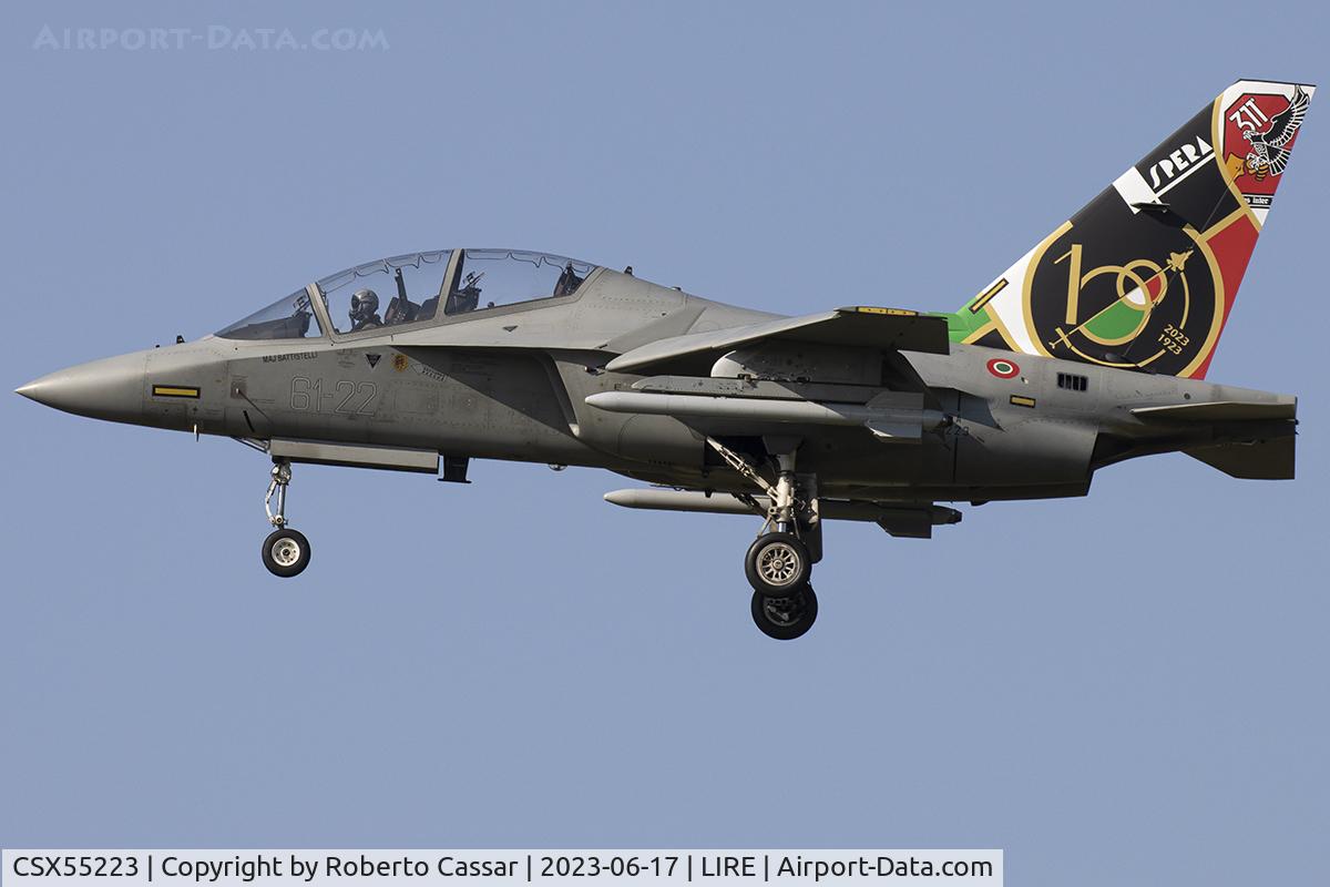 CSX55223, Alenia Aermacchi T-346A C/N 7100/B0018/0068, Manifestazione Aerea del Centenario del Aeronautica Militare