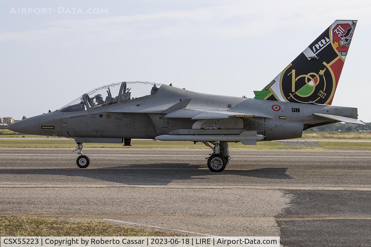 CSX55223, Alenia Aermacchi T-346A C/N 7100/B0018/0068, Manifestazione Aerea del Centenario del Aeronautica Militare