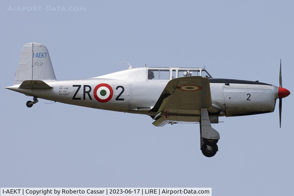 I-AEKT, FIAT G46 C/N 216, Manifestazione Aerea del Centenario del Aeronautica Militare