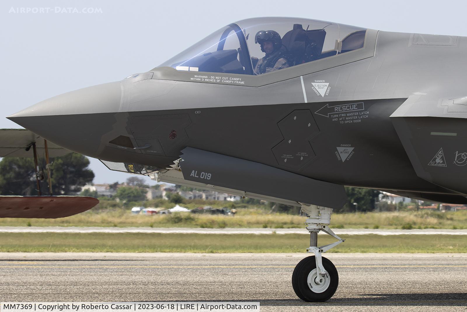 MM7369, Lockheed Martin F-35A Lightning II C/N AL-19, Manifestazione Aerea del Centenario del Aeronautica Militare