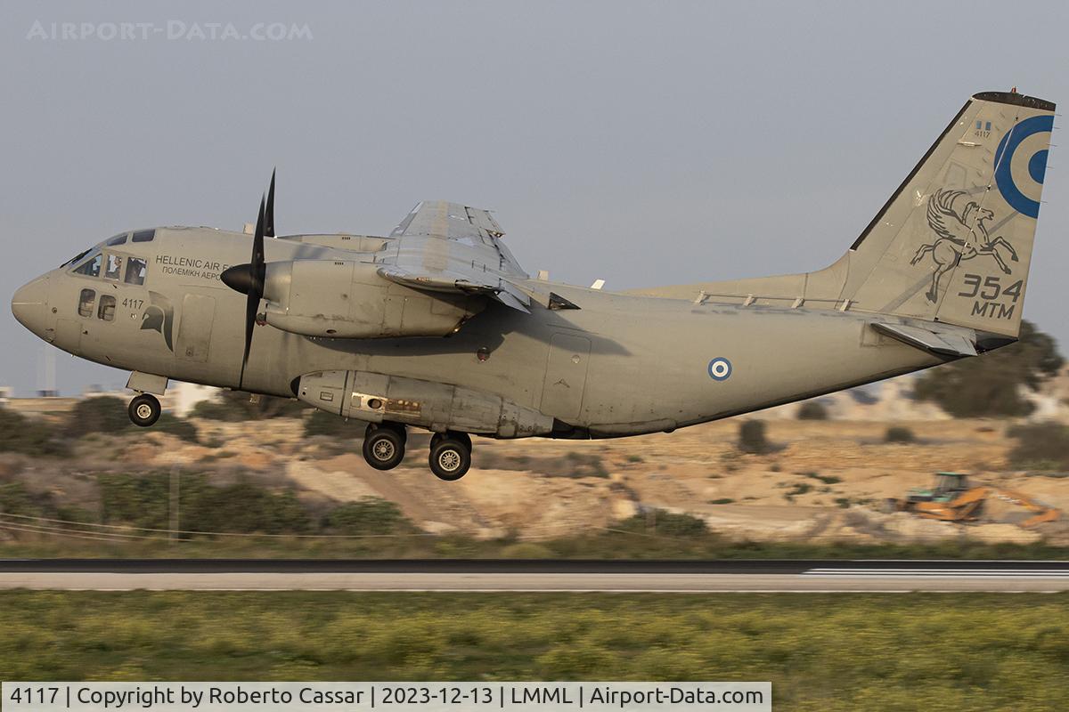 4117, Alenia C-27J Spartan C/N 4117/HA001, Runway 31
